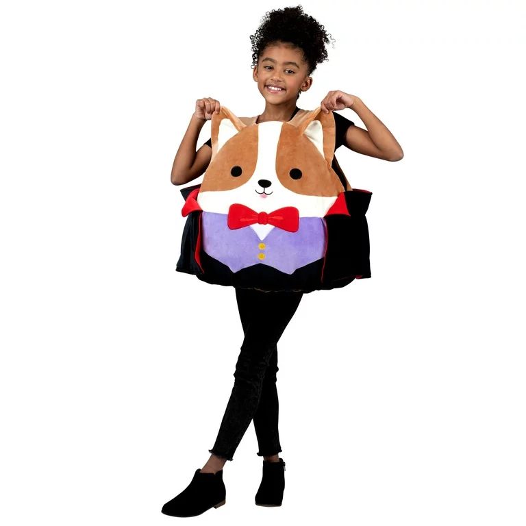 Squishmallows Original Reginald Vampire Corgi Costume - Child's Ultra Soft Official Jazwares Plus... | Walmart (US)