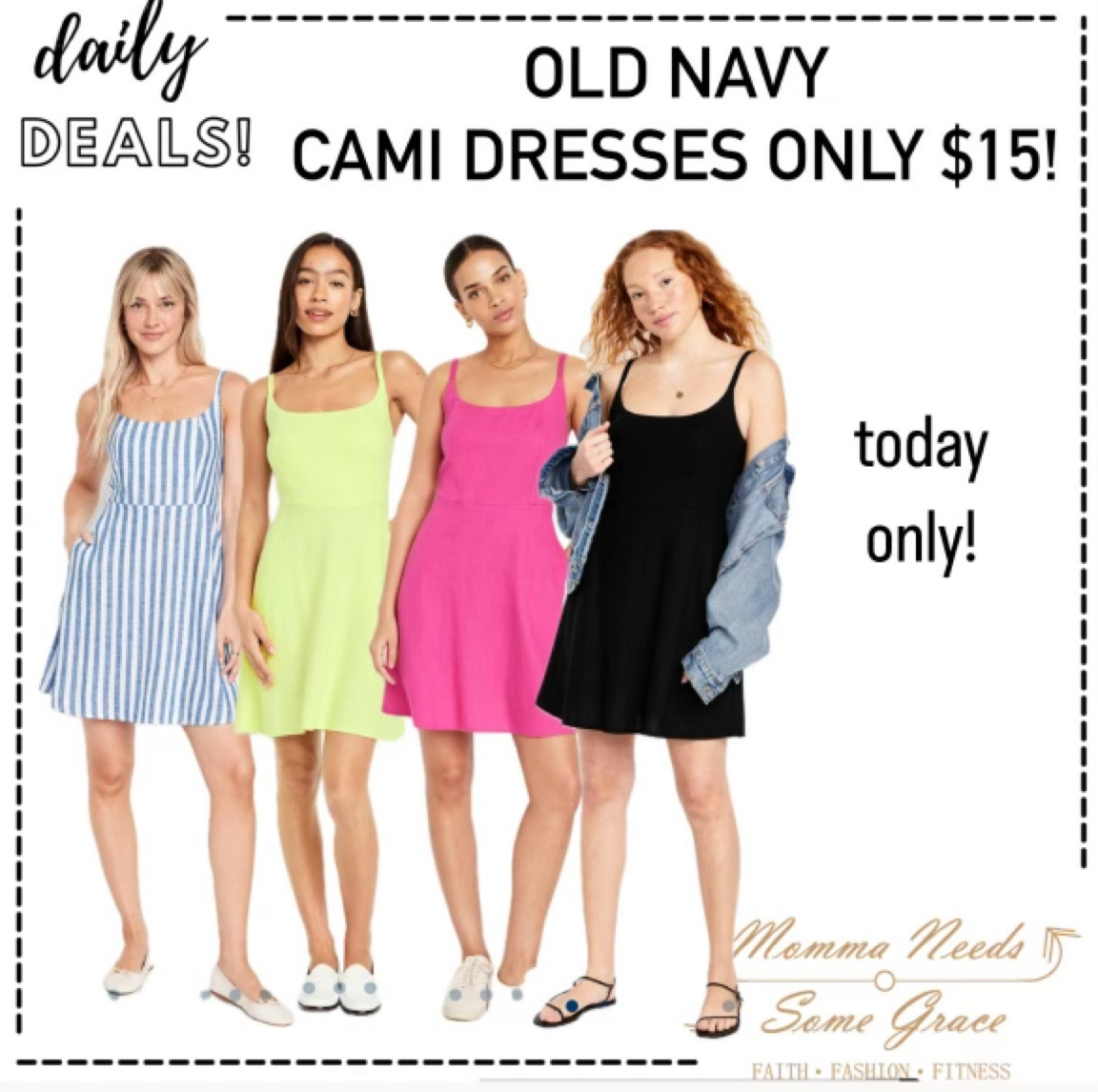 Old Navy cami dress on sale today!

#LTKStyleTip #LTKSaleAlert #LTKFindsUnder100