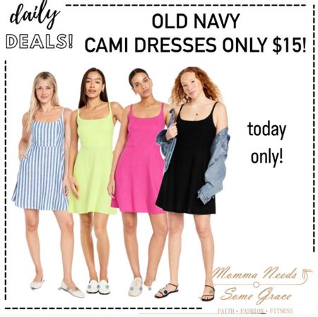 Old Navy cami dress on sale today!

#LTKStyleTip #LTKSaleAlert #LTKFindsUnder100