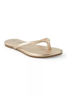 Project Cloud Big Kid Girls Little Fountain Flip Flop Sandals | Belk