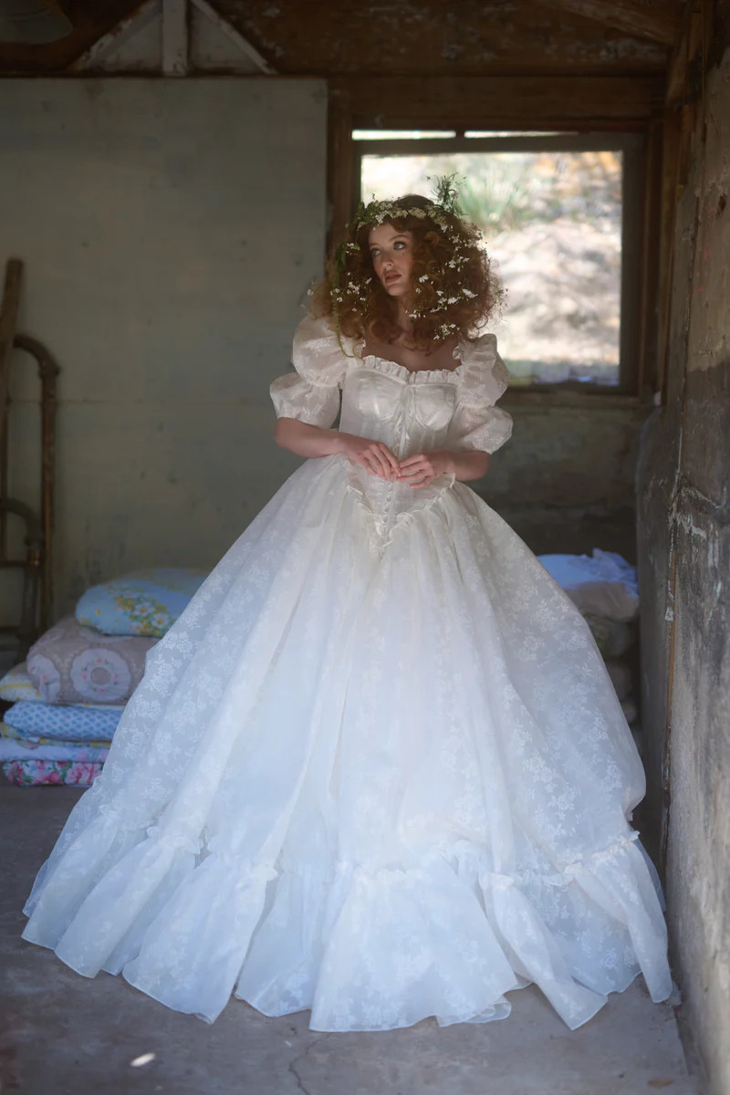 The Ivory Swan Song Gown | Selkie Collection