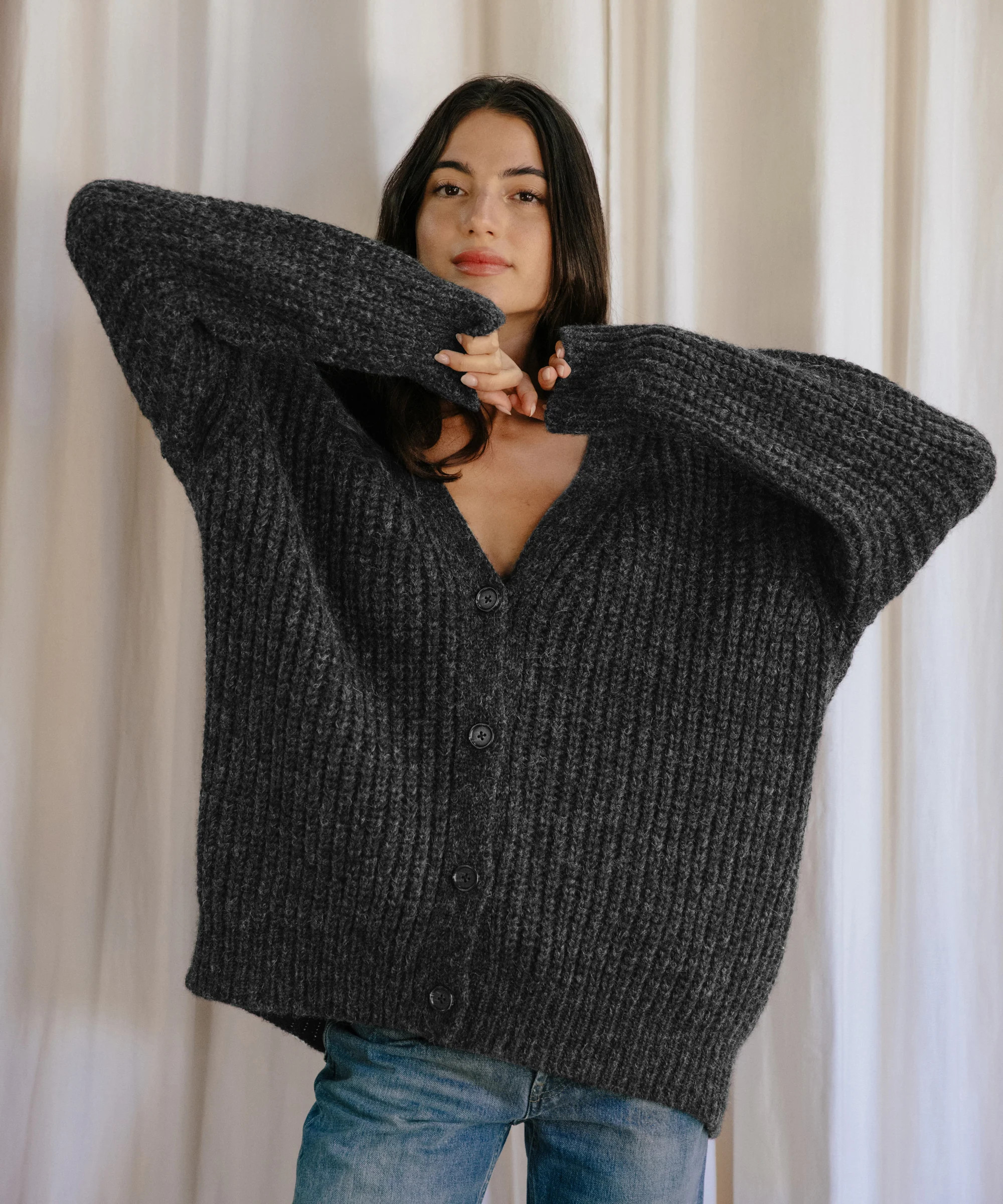 Alpaca Cocoon Cardigan | Jenni Kayne