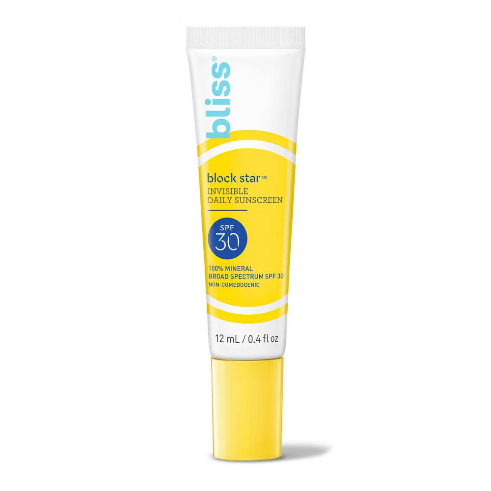 bliss Mini Block Star Daily Mineral Sunscreen- SPF 30 - 0.4oz | Target