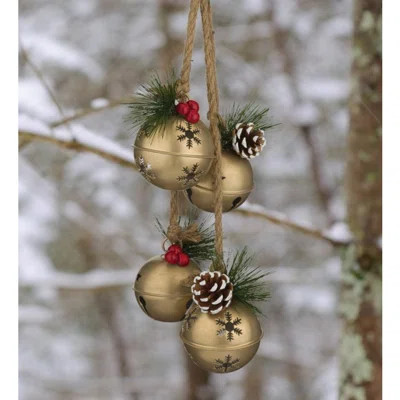 Bells Ornament - Gold | Wayfair North America