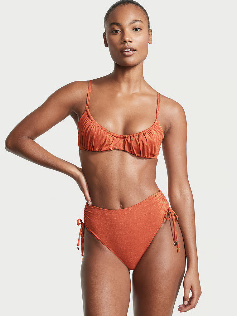 Ruched Wicked Swim Top in Shimmer | Victoria's Secret (US / CA )