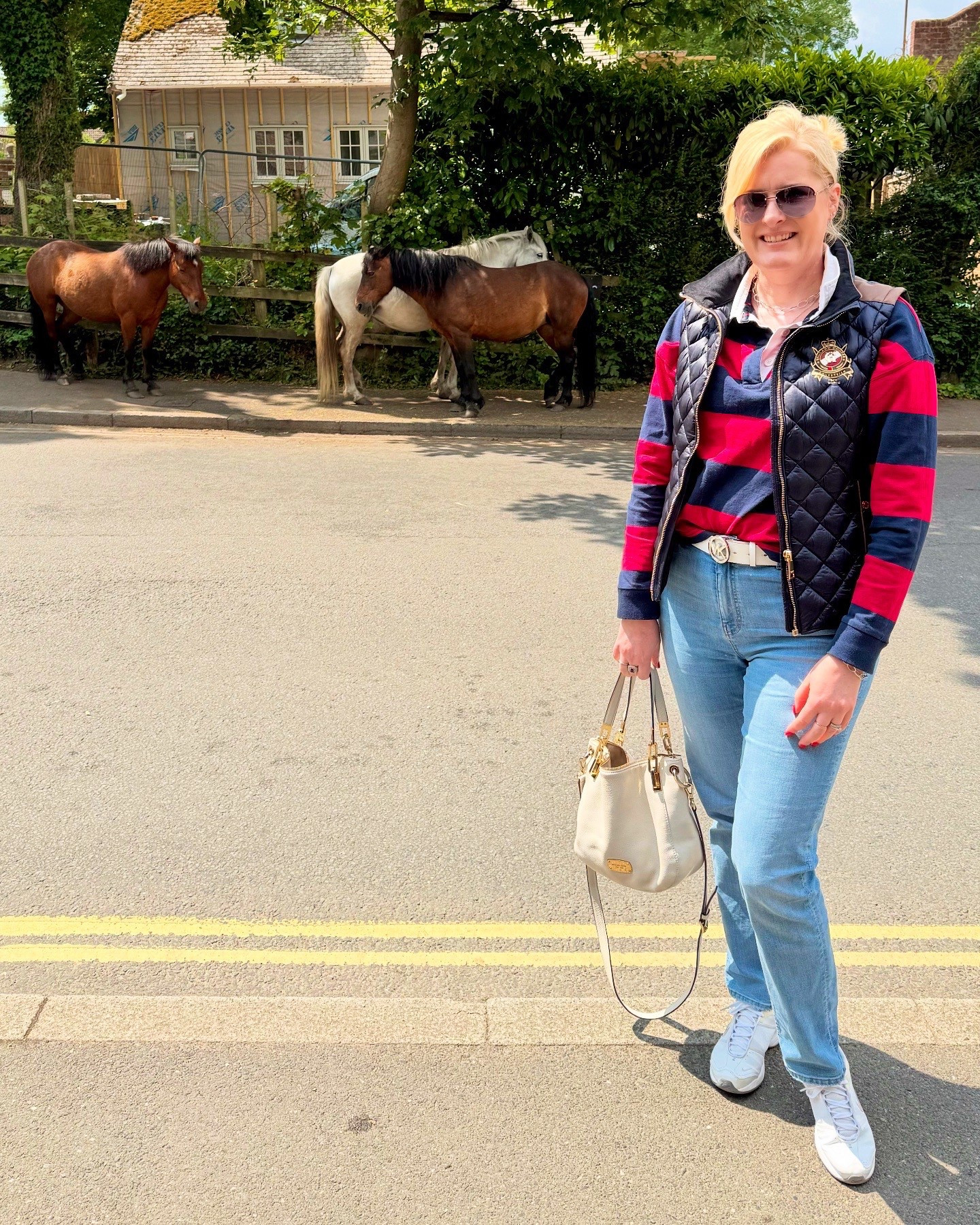 Hi everyone! I love equestrian style, it’s so classy & timeless. This navy quilted gilet is one of my favourites, you can wear it horse riding, dog walking or just as a smart alternative to elevate casual wear. I’ll be wearing it spring, autumn & winter, so it’ll get a lot of use. It’s definitely a wardrobe staple & great for travelling  

U.K. blogger, tall, midsize, size 14/16, Holland Cooper, jacket, luxury. 


#LTKspring #LTKstyletip #LTKluxury