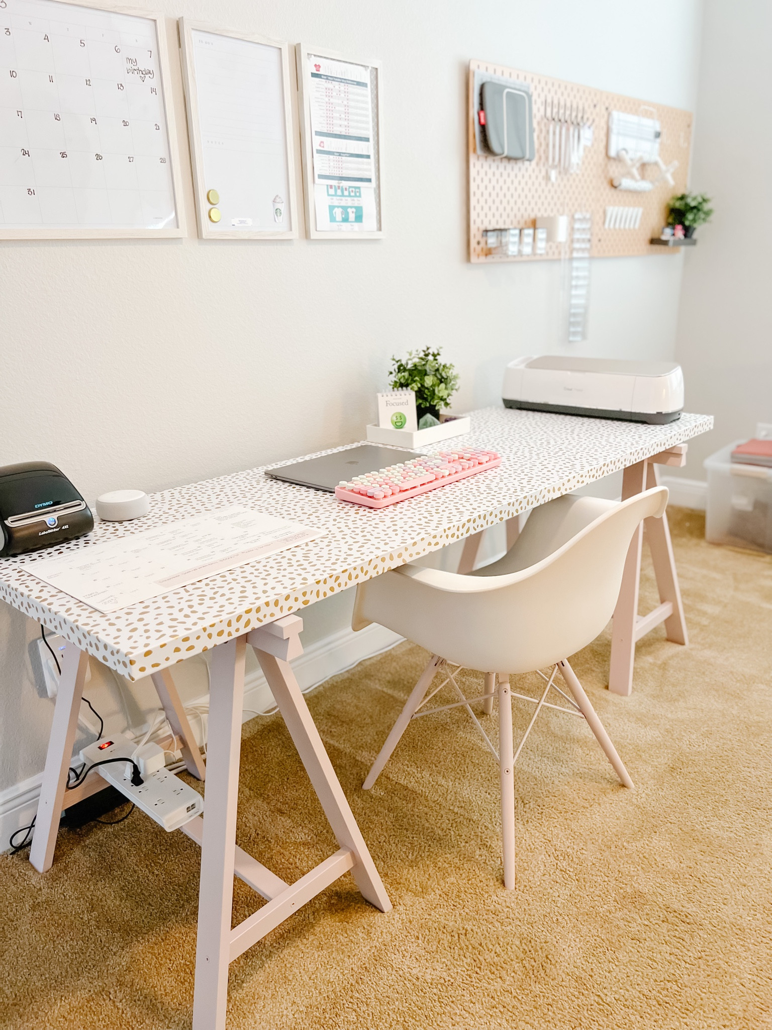 New Year! Fresh Start!
I love to start the new year by refreshing my workspace, so I chose to give it a pink and aesthetic touch. 

#LTKFind #LTKhome