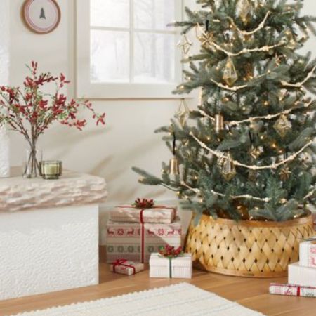 Love this #treecollar on sale at Target for #cybermonday. We have this one in our family room and it’s perfect for a small to medium size tree. #ltkhome #ltkholiday #christmastree