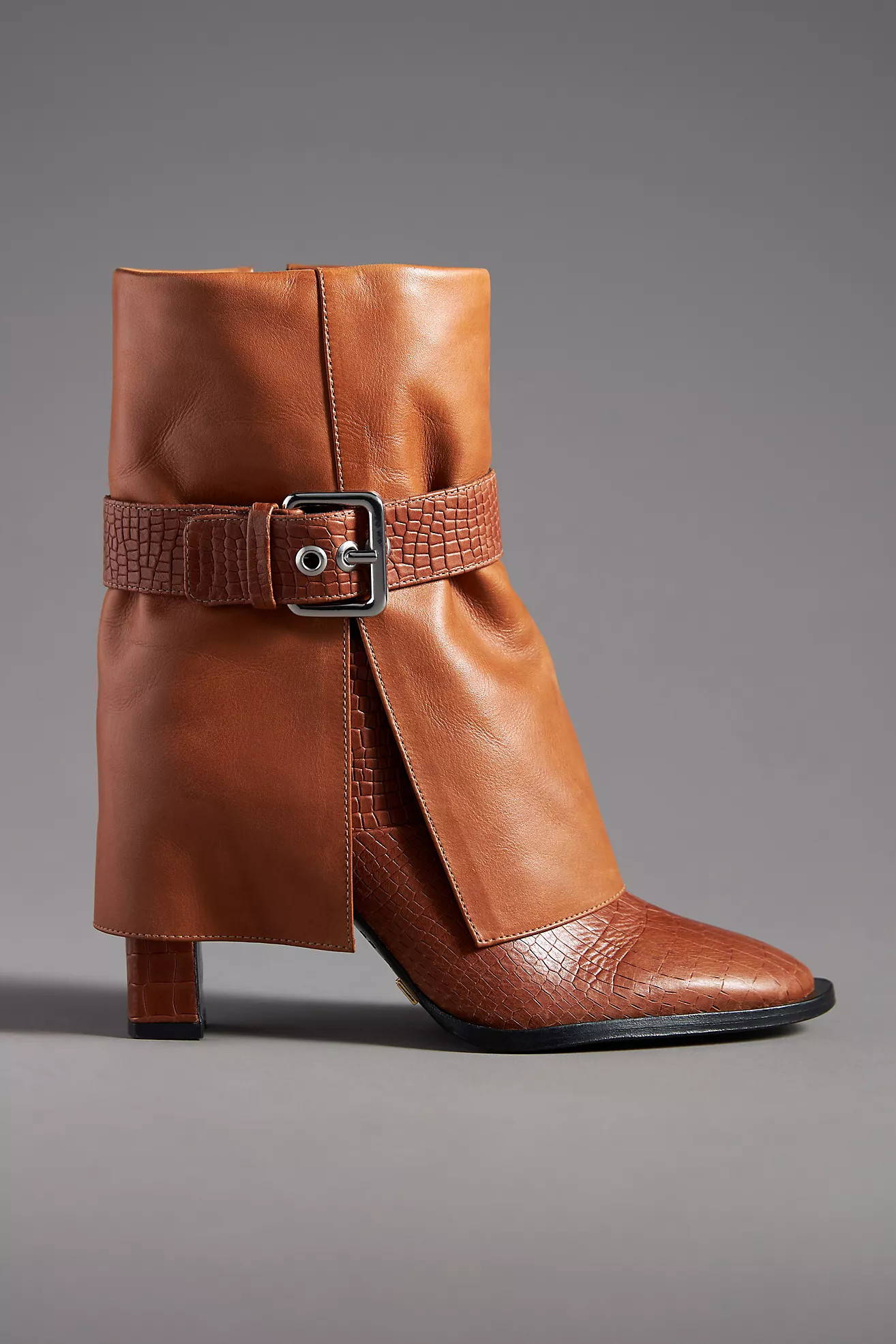 Vicenza Foldover Buckle Boots | Anthropologie (US)