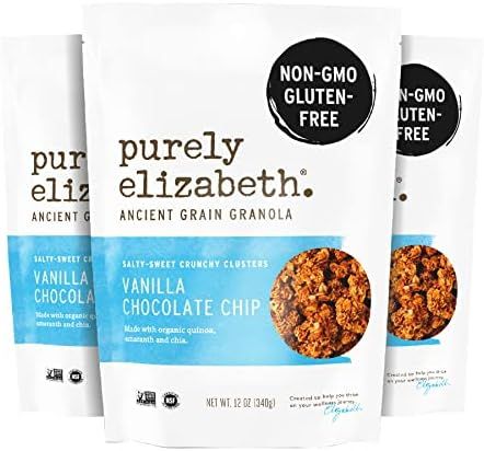 Purely Elizabeth Ancient Grain Granola, Vanilla Chocolate Chip, (3 ct.) | Amazon (US)