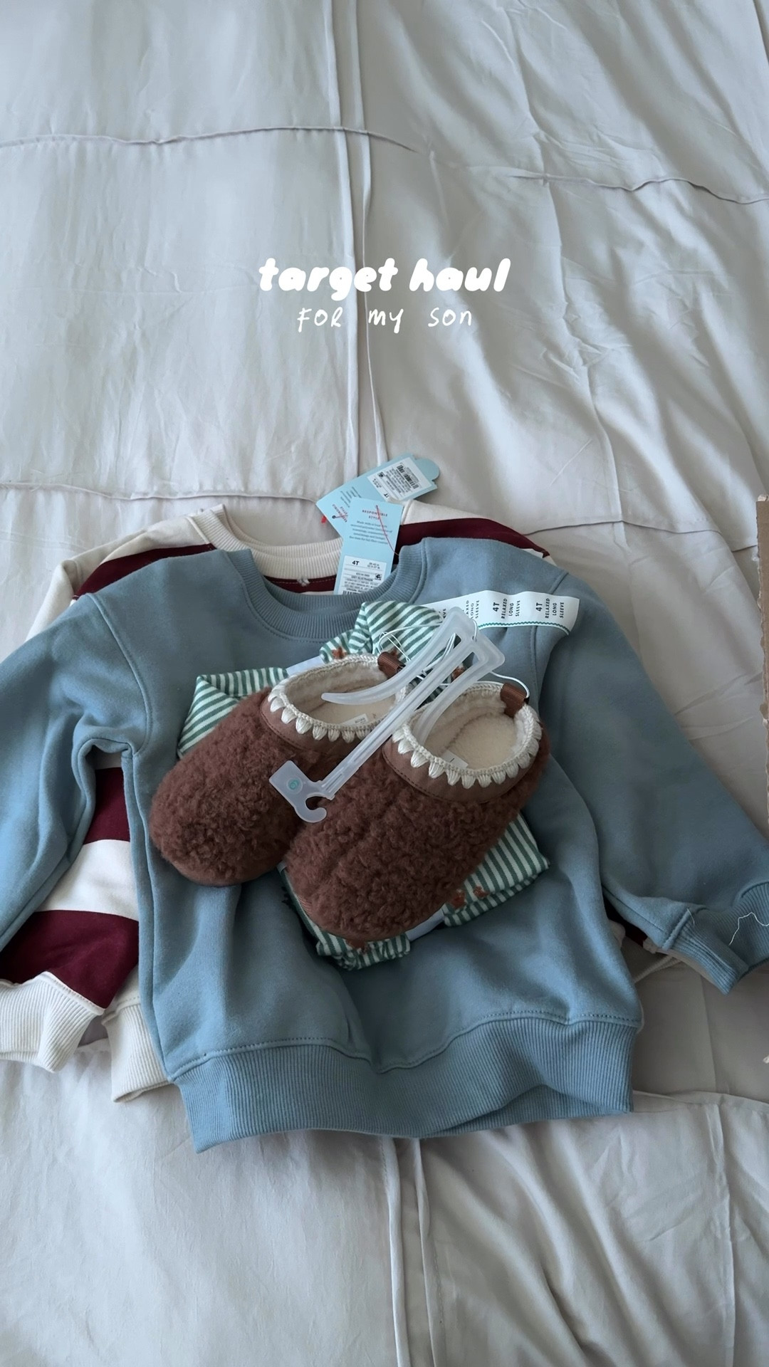 to say i’m obsessed w cat & jack’s holiday collection would be an understatement 🥹 i got my 3 yo one of each crewneck and then some! 
#targetfinds #boyclothes #toddlerboyclothes #matchingpajamas #christmaspajamas

#LTKHoliday #LTKKids #LTKmomlife