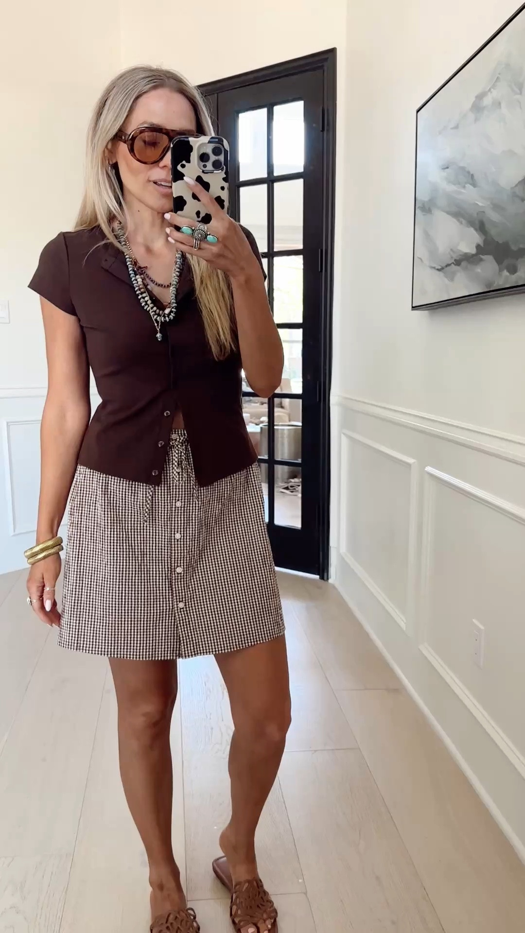 Target is crushing spring fashion lately👀 the exact top. I’m wearing sold out so fast, but I found almost the exact ones and linked those instead.￼

I’m wearing my tts in everything (small // 4) 

5’5” // 120 lbs 

#LTKdayinmylife #LTKmomlife #LTKootd