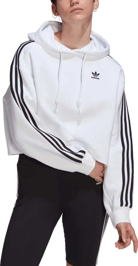 Adicolor Classics Crop Hoodie | Nordstrom