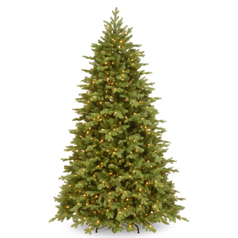 Princeton Fir Lighted Artificial Fraser Fir Christmas Tree | Wayfair North America