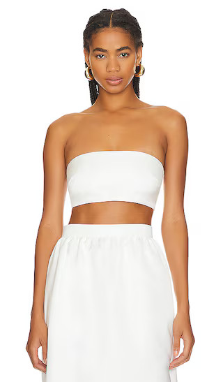 Bandeau Top in White | Revolve Clothing (Global)