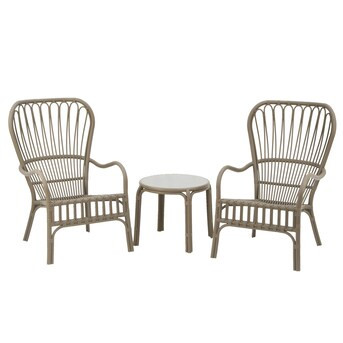 National Outdoor Living Summerset Collection 3-Piece All-Weather Chat Set | Lowe's