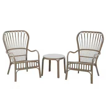 National Outdoor Living Summerset Collection 3-Piece All-Weather Chat Set | Lowe's