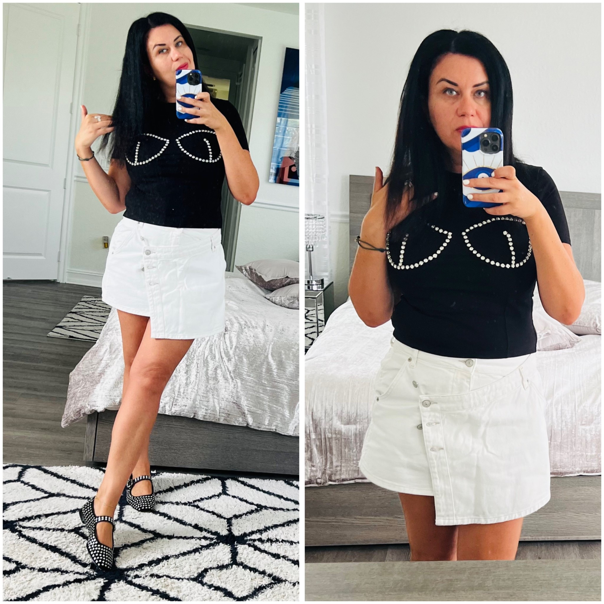 Absolutely LOVE the NOLI SHOP!
This too is easily styled with jeans or skirts! Adds a little glam to your wardrobe 🖤

#LTKFindsUnder100 #LTKSummerEdit #LTKStyleTip