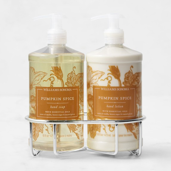 Williams Sonoma Pumpkin Spice Hand Soap &amp; Lotion 3-Piece Set | Williams-Sonoma