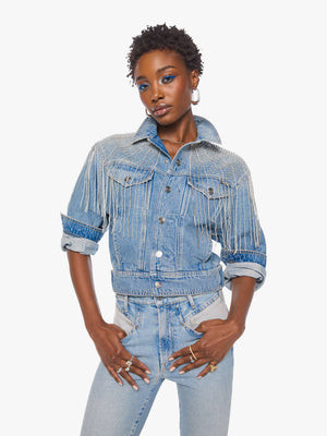 The Fly Away Jacket - Sparkle Emergency Kit | Mother Denim