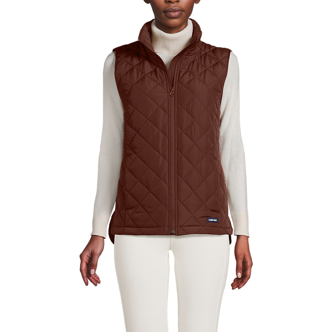 Women's FeatherFree Insulated Vest | Lands' End (US)