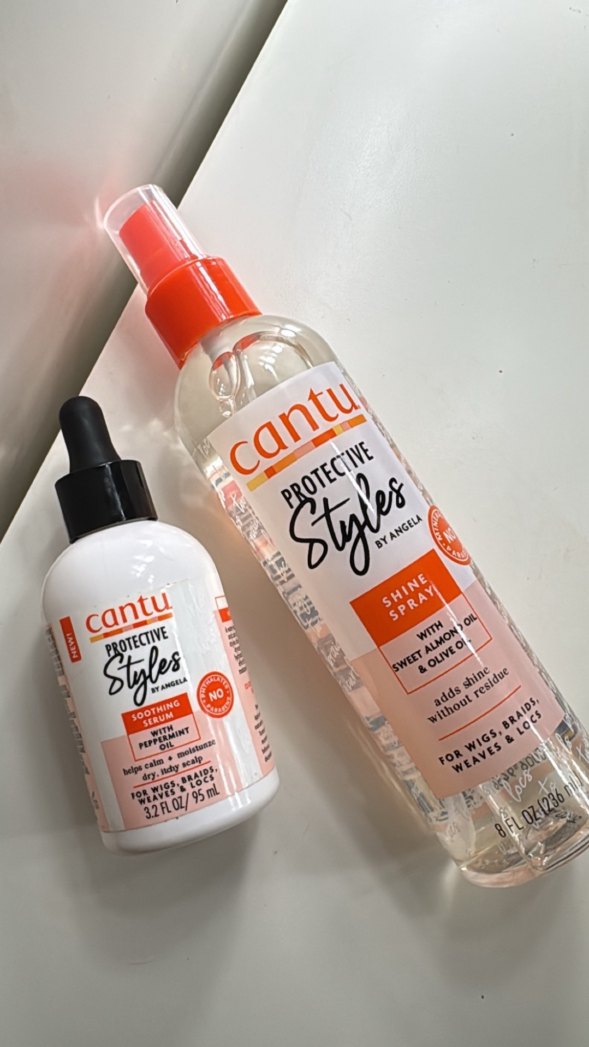 Protective hairstyles must haves #cantu #cantubeauty #naturalhair #protectivestyles #stylesbyangela #hairoil #haircare

#LTKBeauty #LTKFindsUnder50