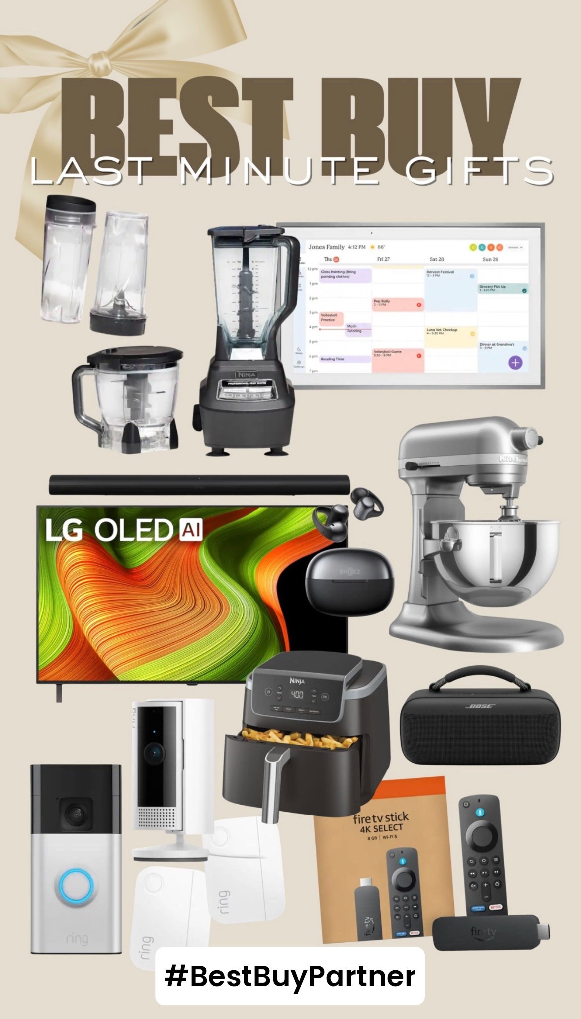 #BestBuyPartner Last minute gift ideas! Final chance for last minute savings @bestbuy - shop now through December 24th, 2025


#LTKGiftGuide #LTKHoliday #LTKFindsUnder100