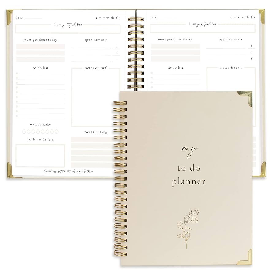 Beautiful To Do List Notebook - Aesthetic Daily Planner to Easily Organize Your Tasks And Boost P... | Amazon (US)