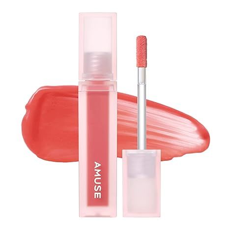 Amuse Dew Velvet Lip Tint Semi Matt Fresh Dewy Velvet Texture Korean Makeup Transfer-proof Non-st... | Amazon (US)