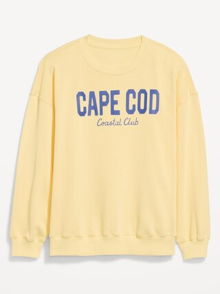 Oversized Graphic Sweatshirt for Women | Old Navy (US)