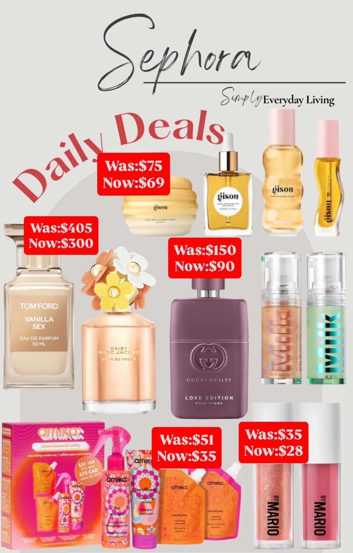 Sephora’s daily deals

#LTKGiftGuide #LTKSaleAlert #LTKHoliday