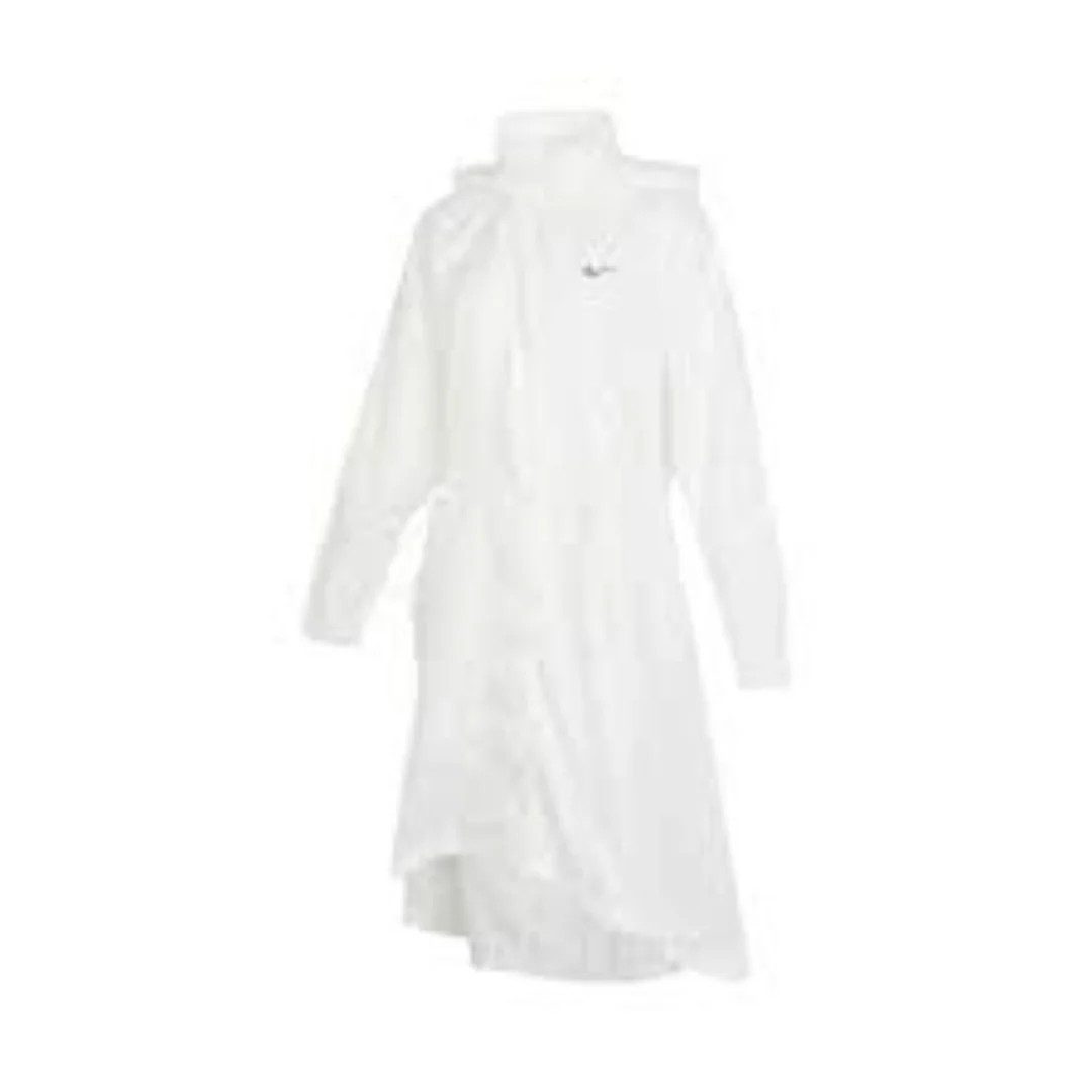 (WMNS) Nike Sportswear Essential Windbreaker Coat 'White' FN2844-133 | KICKS CREW