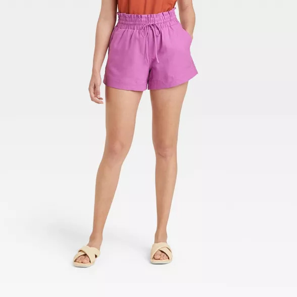 Women's High-rise Pull-on Shorts - A New Day™ : Target | Target