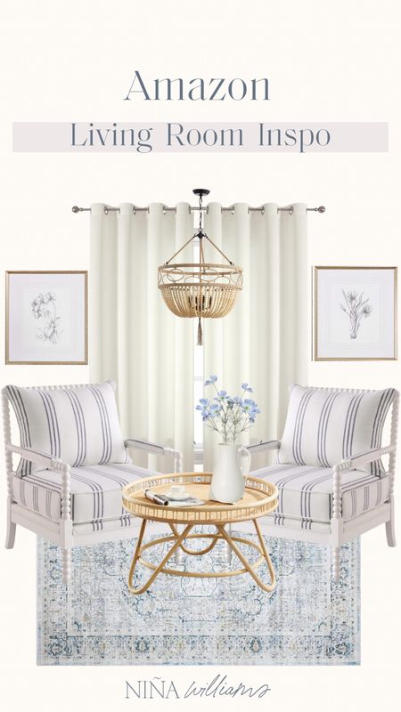 Amazon Living Room Inspo!  Living room furniture -  accent chair - summer decor

#LTKHome #LTKSeasonal #LTKStyleTip