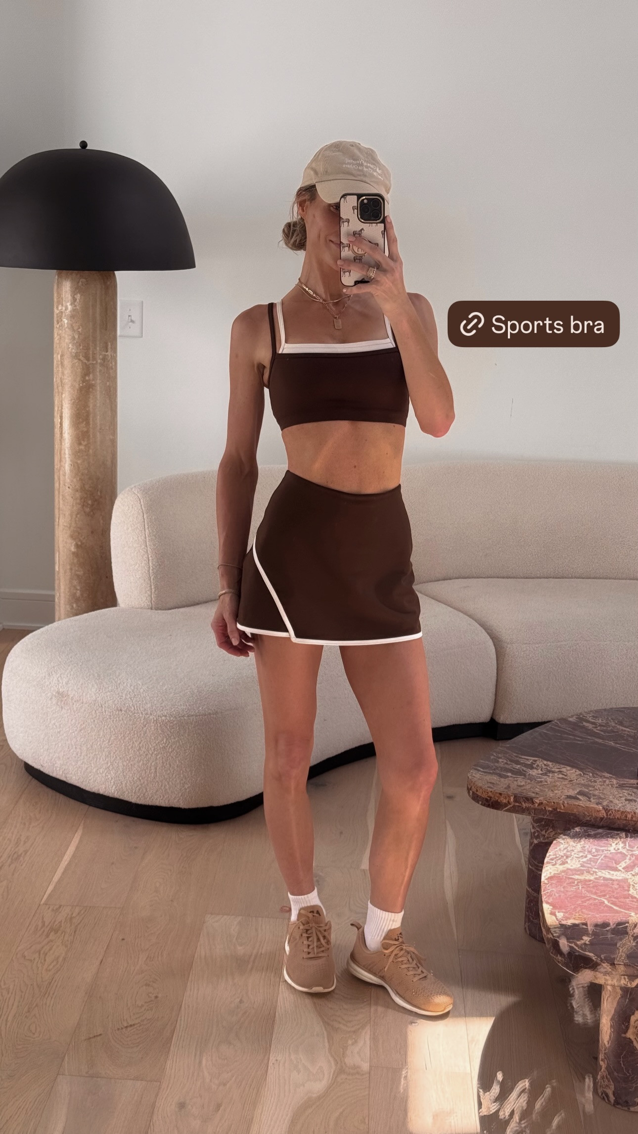 Love the double sports bra look🤍 

 #LTKActive #LTKStyleTip