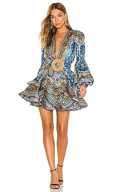 Bronx and Banco Bedouin Blue Mini Dress in Blue & Multicolor from Revolve.com | Revolve Clothing (Global)