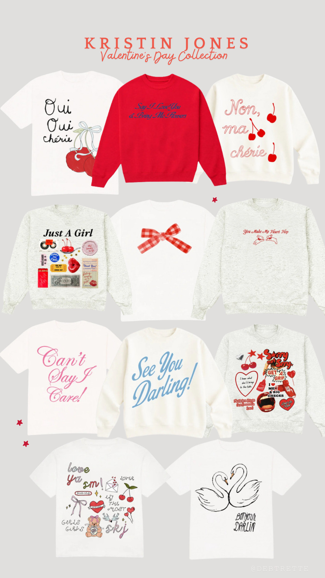 The cutest items from  Kristin Jones Valentine Collection  

 #LTKValentine #LTKootd #LTKSeasonal