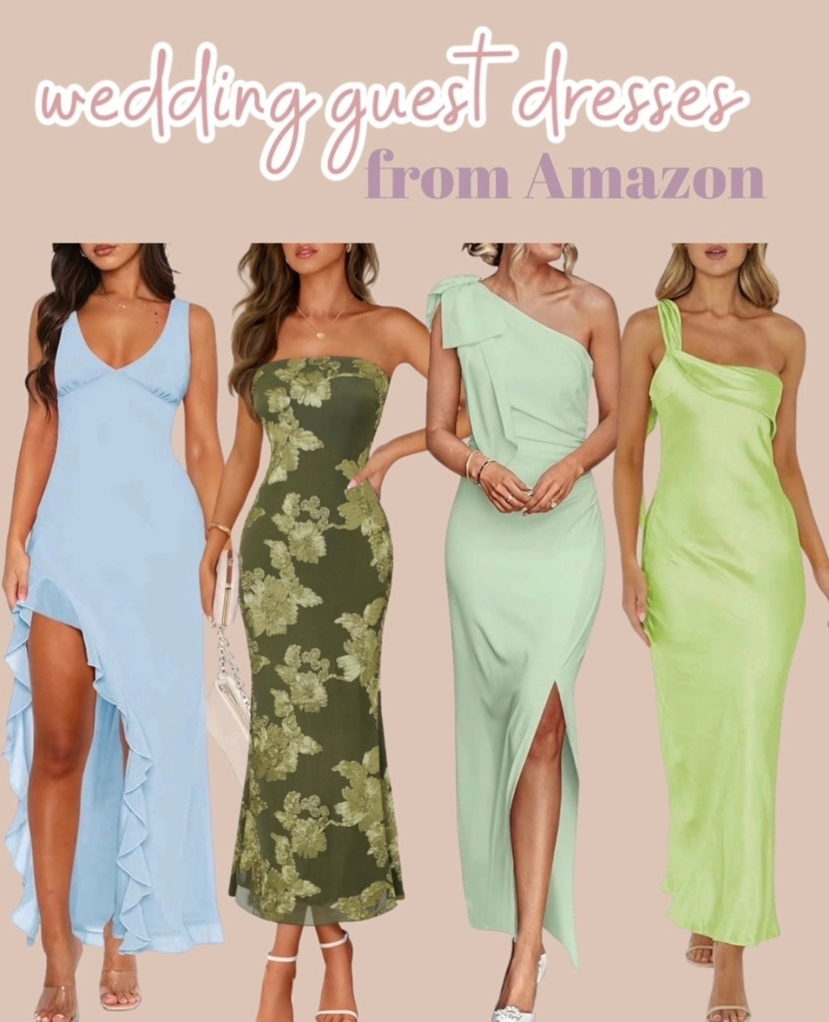 Amazon wedding guest dresses 
| amazon | floral | spring dress | floral dresses | summer wedding guest dresses | spring wedding guest | amazon prime | bump fashion | maternity | gen x outfit | millennial outfit | outfit ideas | boho dress | boho style | summer dress |  amazon dresses | amazon fashion  | boho | amazon style | one shoulder | mini dress | wedding guest | wedding guest dresses | boho | date night | 
#amazon #weddingguest #dress #dresses

#LTKTravel #LTKBump #LTKWedding