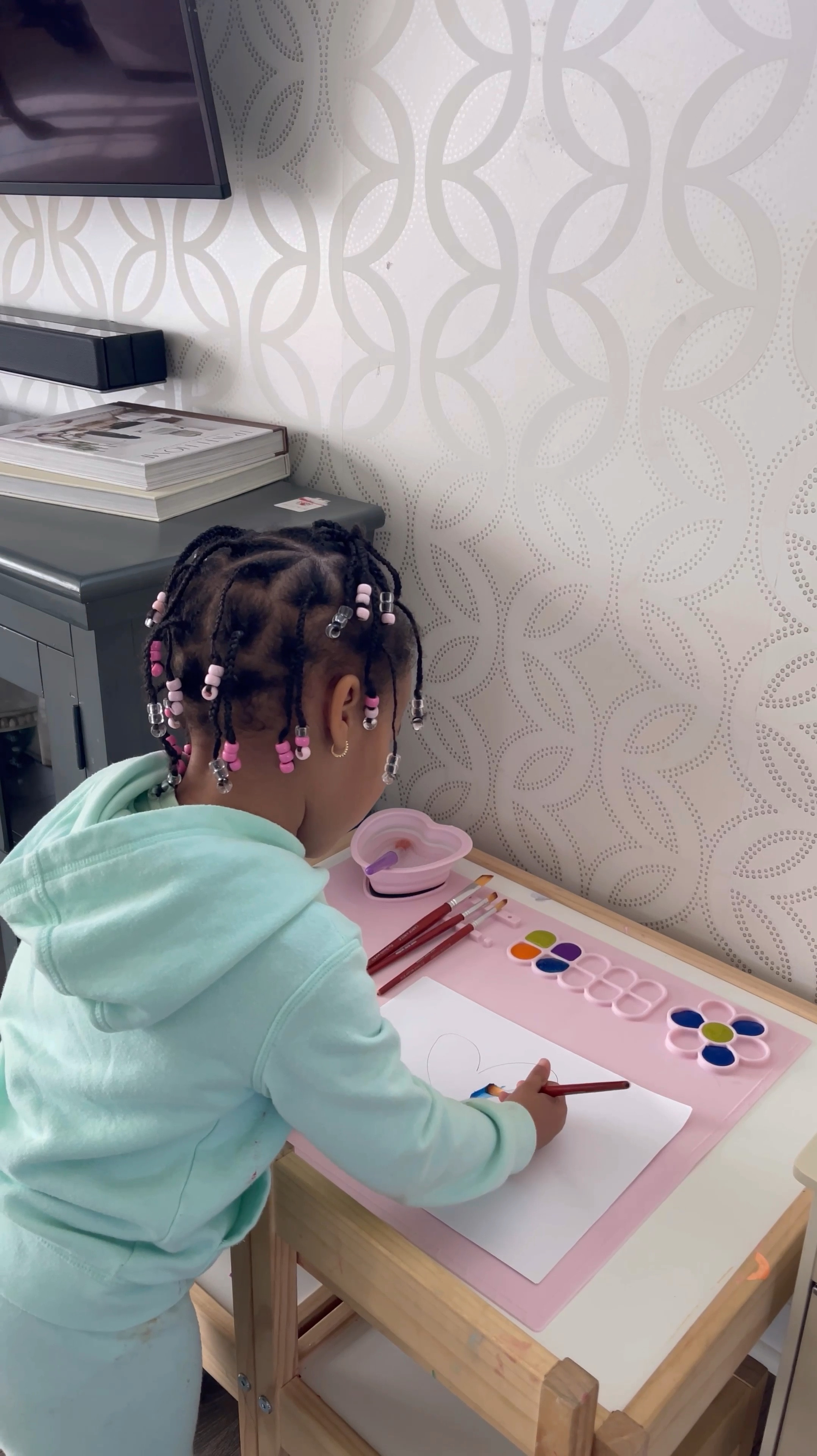 Loving this reusable paint set for my toddler. 🎨 Keeps her busy for a decent amount of time! #toddlerfun #toddleractivities 

#LTKbaby #LTKkids #LTKfamily