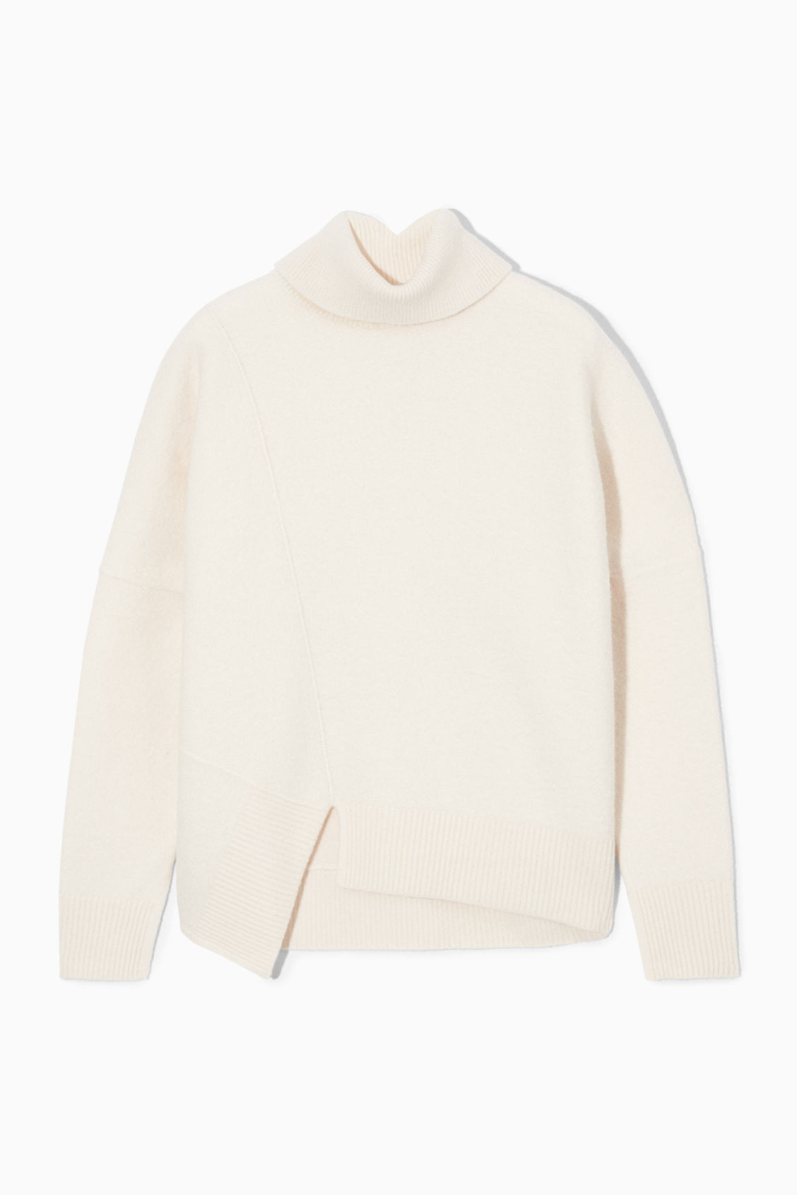 ASYMMETRIC MERINO WOOL JUMPER | COS UK