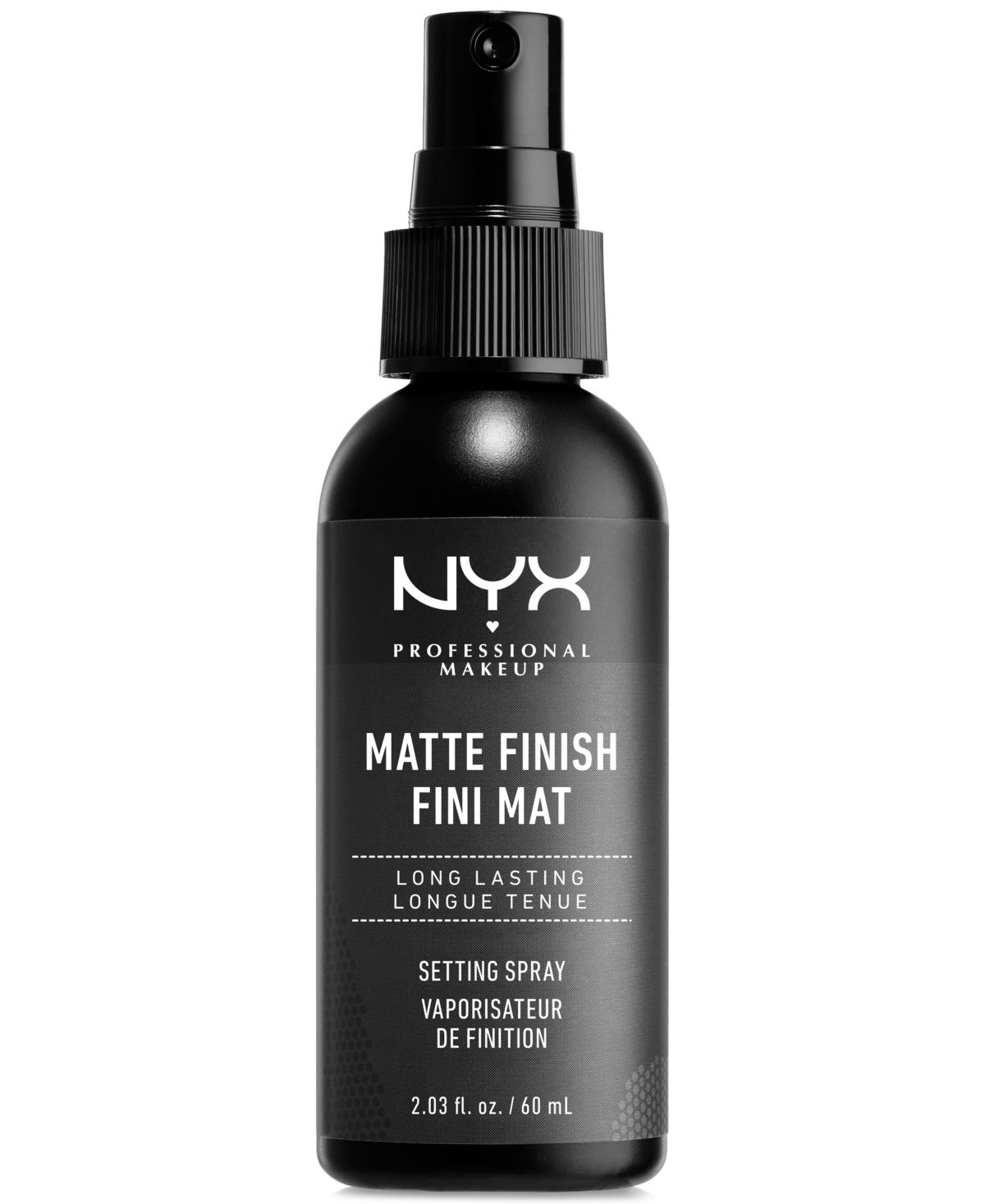 Nyx Professional Makeup Matte Finish Long Lasting Makeup Setting Spray Vegan Formula, 2.03-oz. | Macys (US)