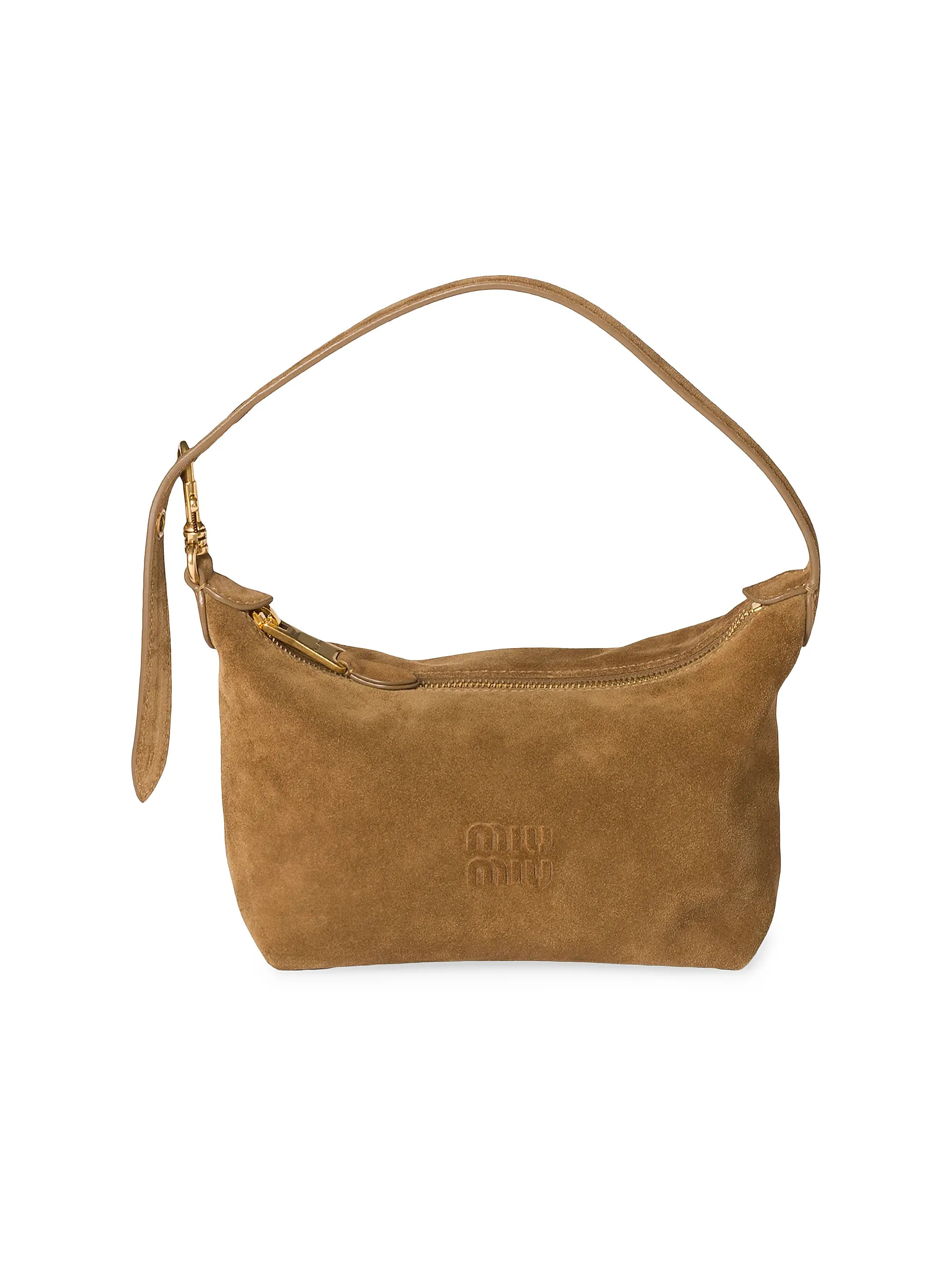 Suede Pouch Top Handle Bag | Saks Fifth Avenue
