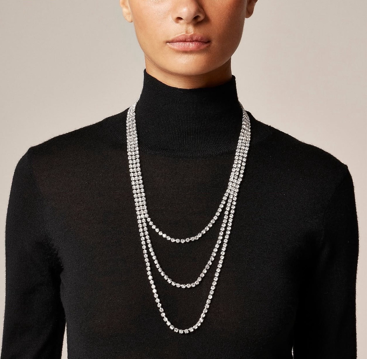 Layered crystal necklace.

#LTKGiftGuide #LTKFindsUnder100 #LTKHoliday