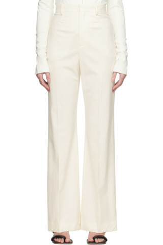 Off-White Le Papier 'Le Pantalon Sauge' Trousers | SSENSE