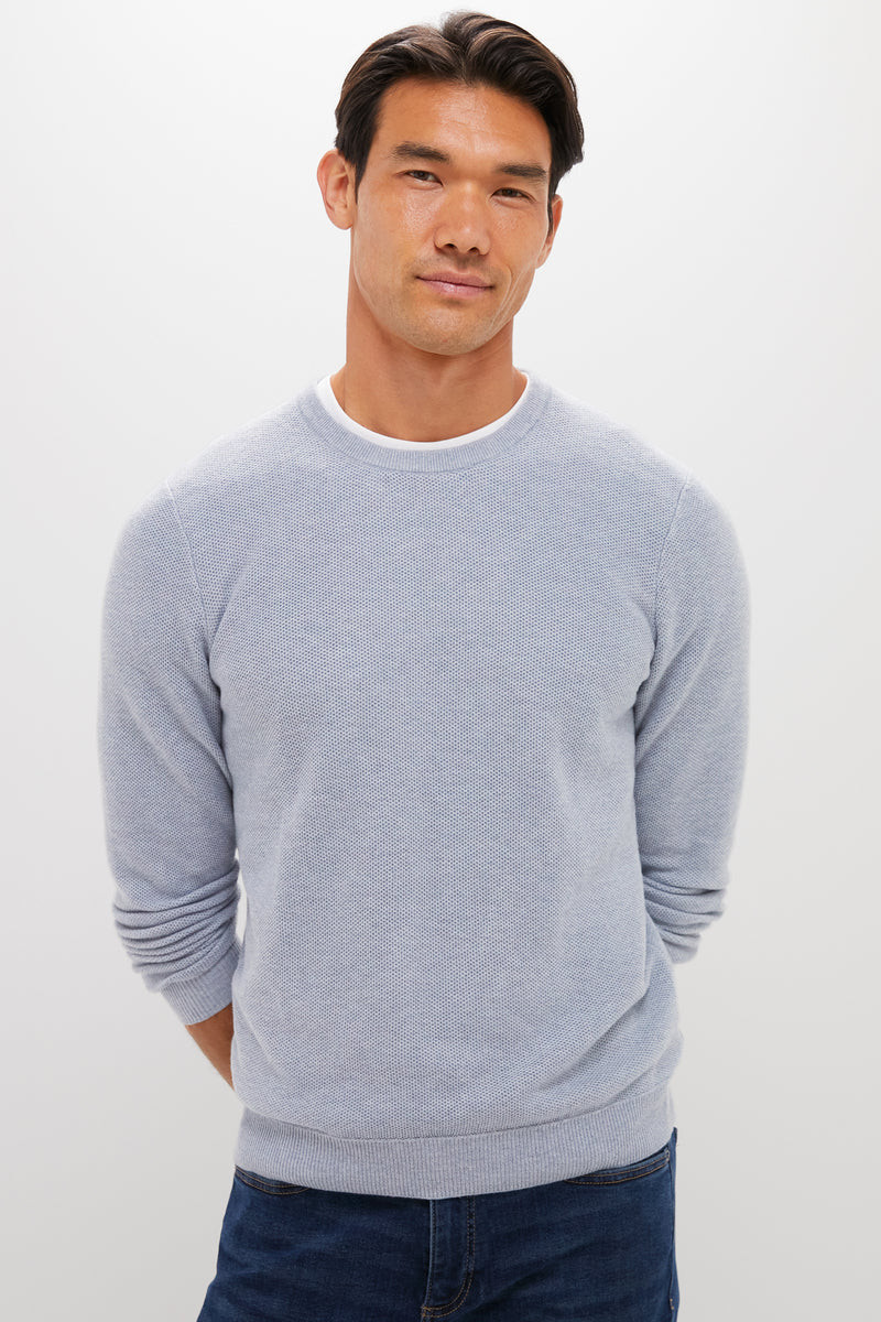 Misty Heather Gray Sweater Tee | Tuckernuck (US)