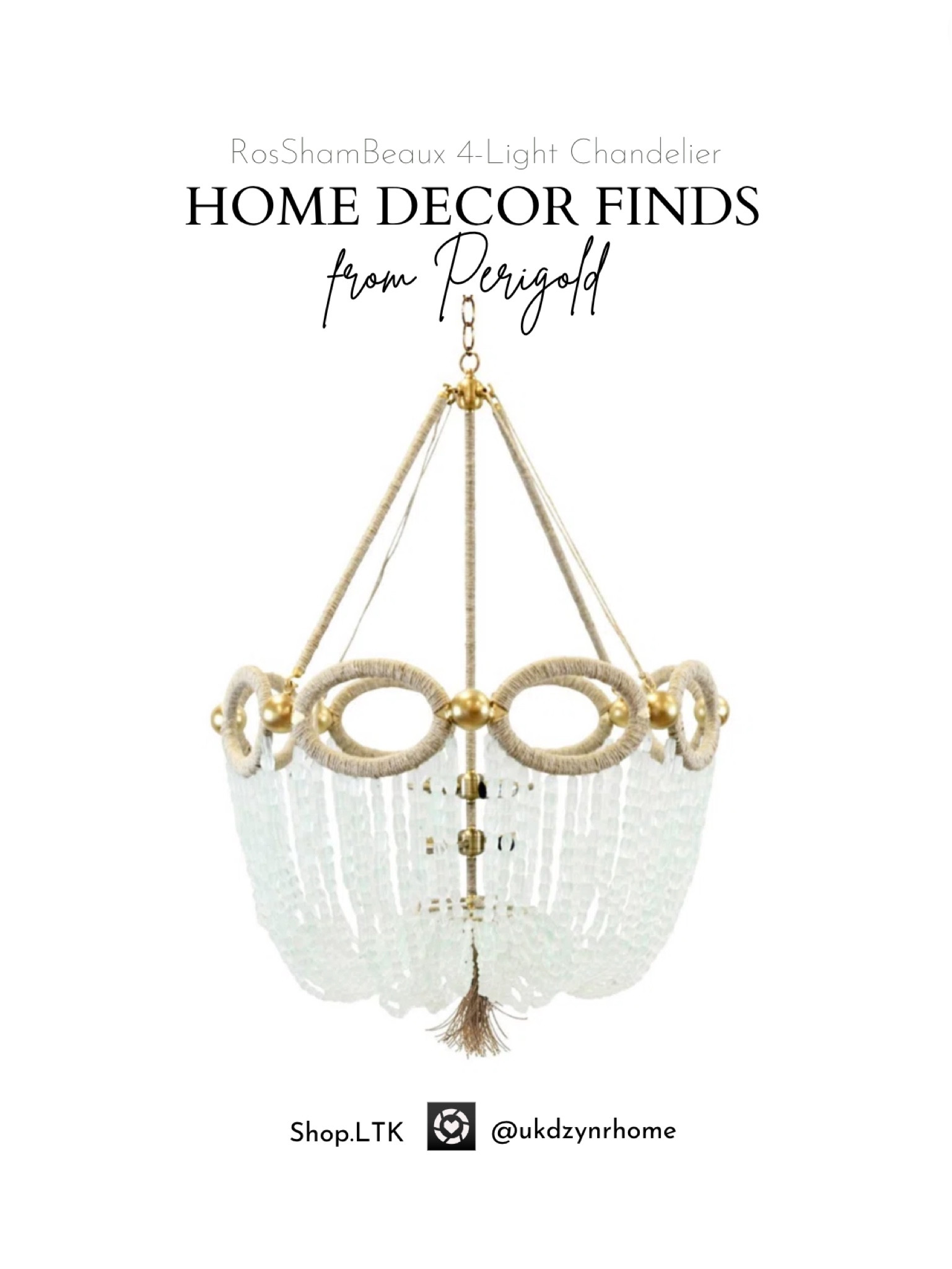 RoShamBeaux Chandelier

#chandelier
#4 light chandelier
#coastal chandelier

#LTKFind #LTKhome