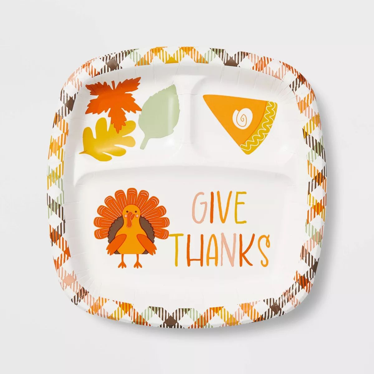 10ct Thanksgiving Kids' Paper Plate - Spritz™ | Target