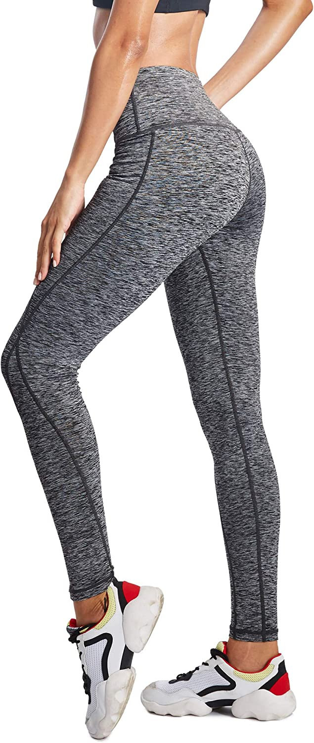 NELEUS Women's Yoga Pant Tummy Control High Waist Running Leggings with Pocket | Amazon (US)