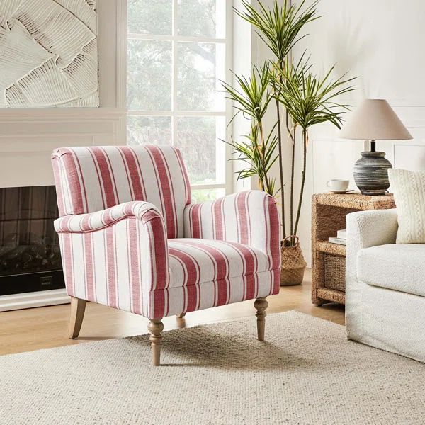 Arching Upholstered Armchair | Wayfair North America