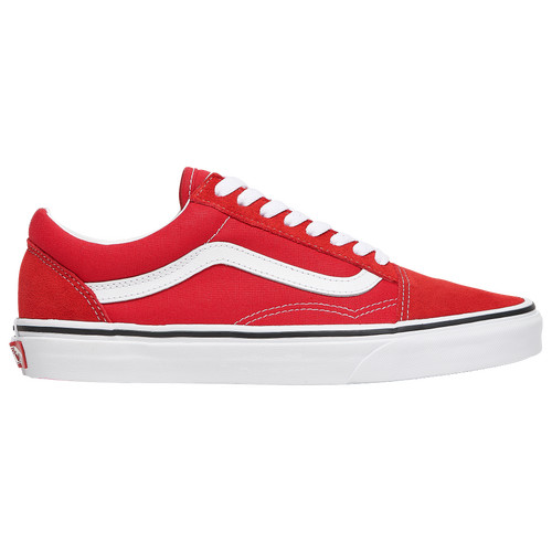 Vans Womens Vans Old Skool - Womens Shoes Racing Red/White Size 07.0 | Foot Locker (US)